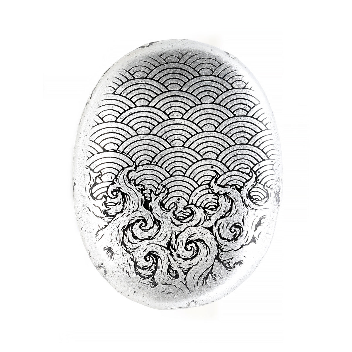Worry Stone | Seigaiha